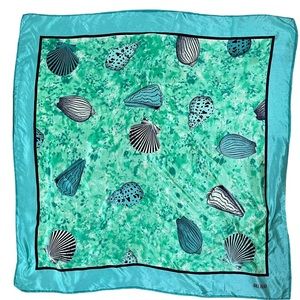 Bill Blass Vintage Silk  Scarf